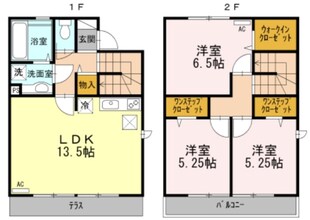 杜若の物件間取画像